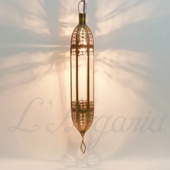Pendant Lamp made of brass and glass with Moroccan style - For Home decor Lighting
