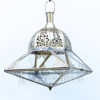 Product [9]_2 - Brass Silver Lamp - themoroccangallery