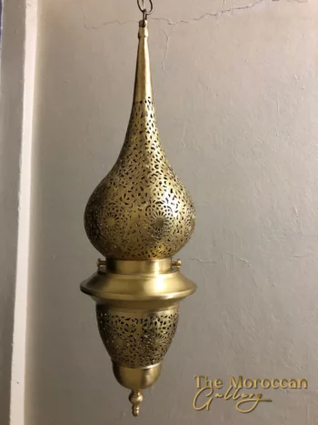 Hanging Brass Lamp - TheMoroccanGallery.com