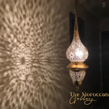 Hanging Brass Lamp - TheMoroccanGallery.com
