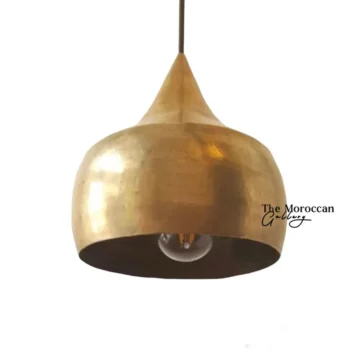 Gold Dome Lamp - TheMoroccanGallery.com