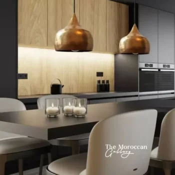 Gold Dome Lamp - TheMoroccanGallery.com