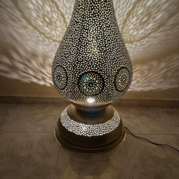 Handcrafted Moroccan Standing Lamp – Luxurious Lighting Solution for Any Space - Image 4