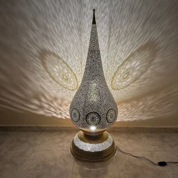 Handcrafted Moroccan Standing Lamp – Luxurious Lighting Solution for Any Space - Image 3