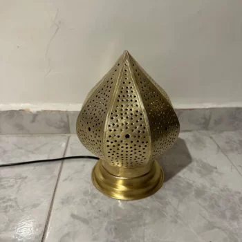 Moroccan Brass standing Lamp – Perfect for Classy Home and Business Settings - Image 4