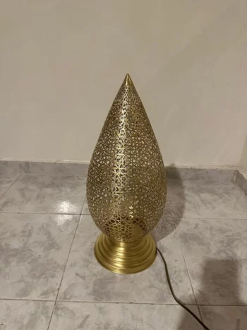 Authentic Brass standing Lamp – Moroccan Artisanship – Ideal for Bedrooms and Living Rooms - Image 5