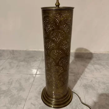 Artistic Standing Lamp – Moroccan Influence – Hardwired and Ready for Use - Image 9