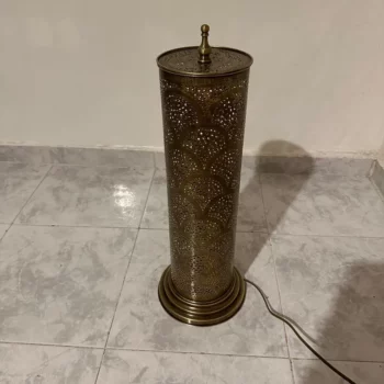 Artistic Standing Lamp – Moroccan Influence – Hardwired and Ready for Use - Image 10